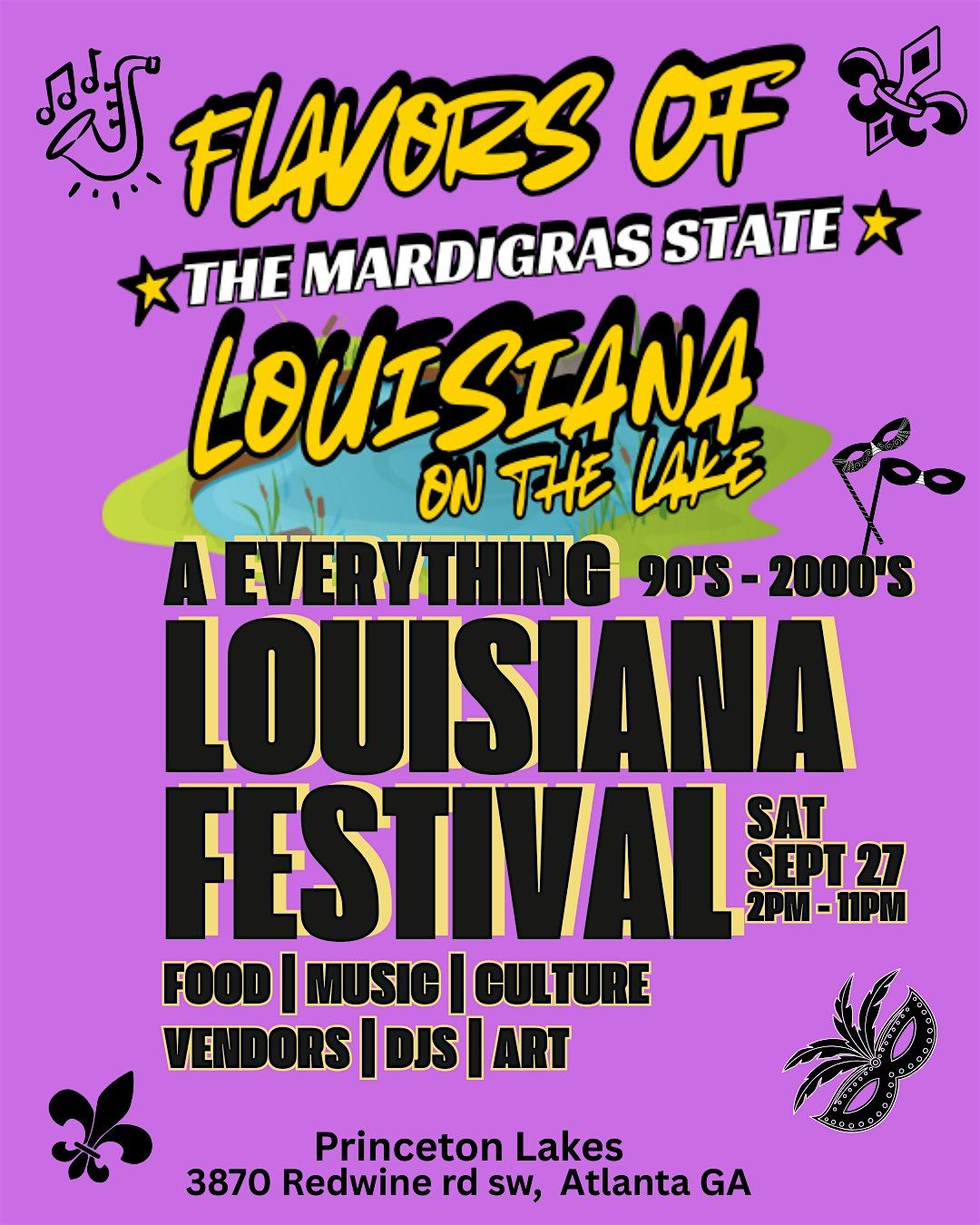 FLAVORS OF THE LOUISIANA (MARDI GRAS STATE)
