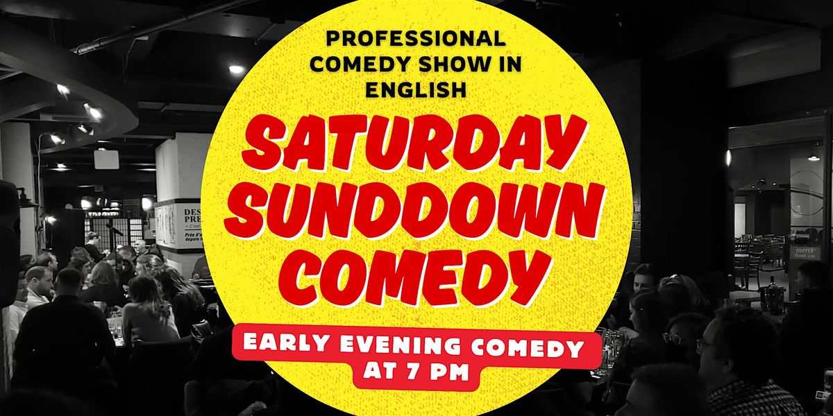 Comedy Show Montreal (7 PM) Early Evening Comedy at a Montreal Comedy Club