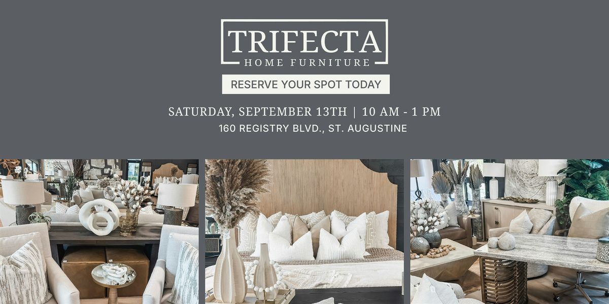 Weekend Shopping Event - Luxury Home Furniture in St. Augustine