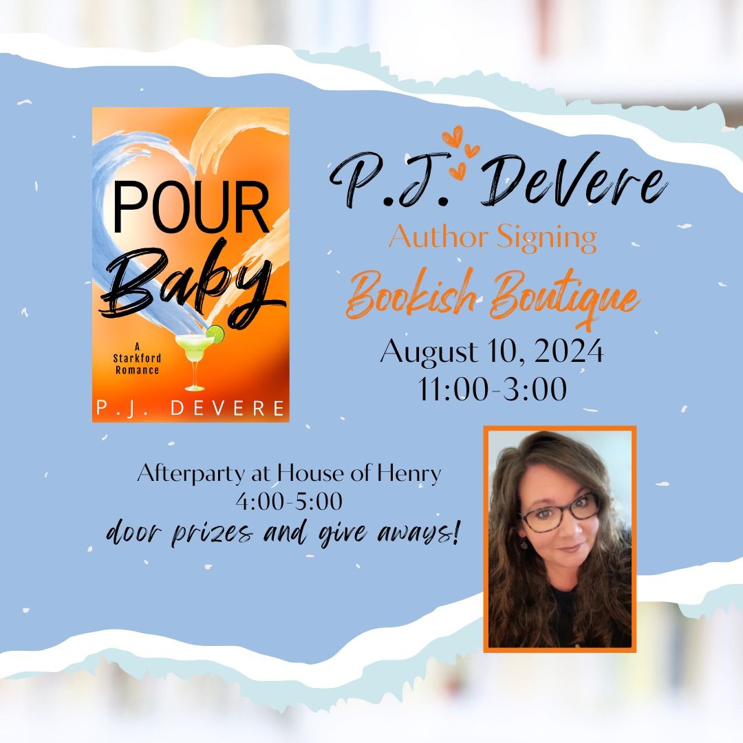 Book Signing with Author P.J. Devere!