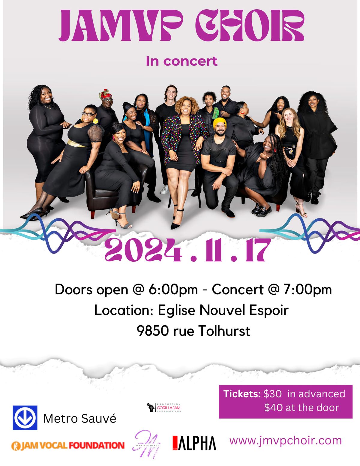 JAMVP Choir Live in Concert