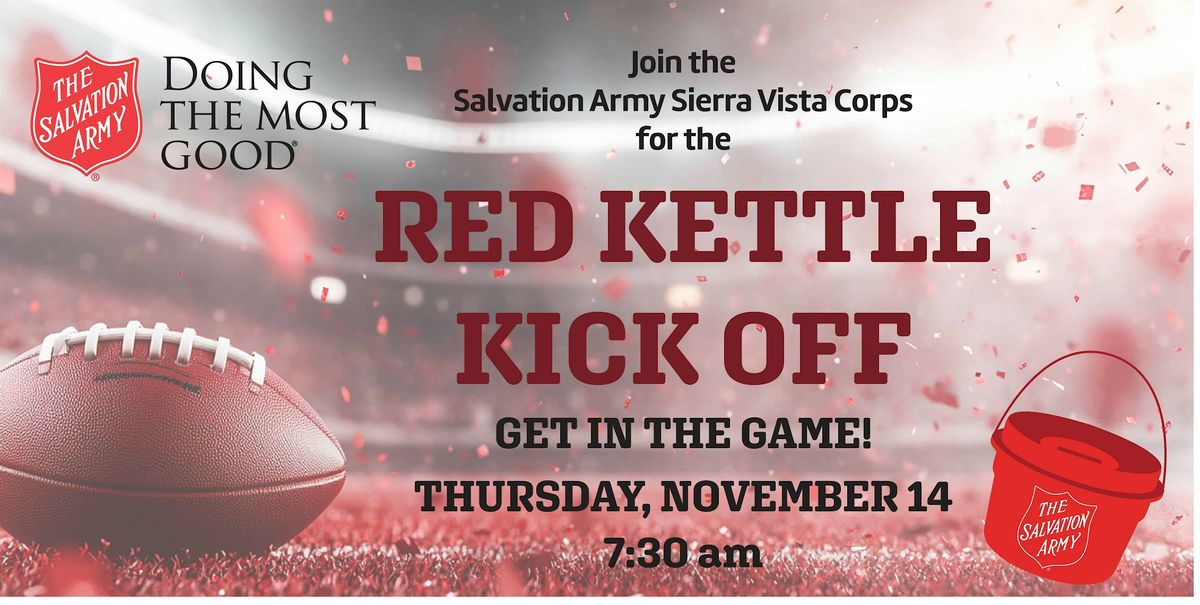 Red Kettle Kick Off with the Salvation Army Sierra Vista Corps