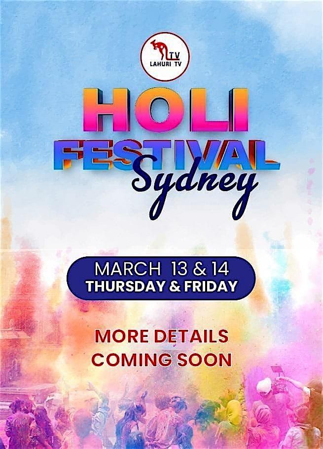 Holi Festival Sydney