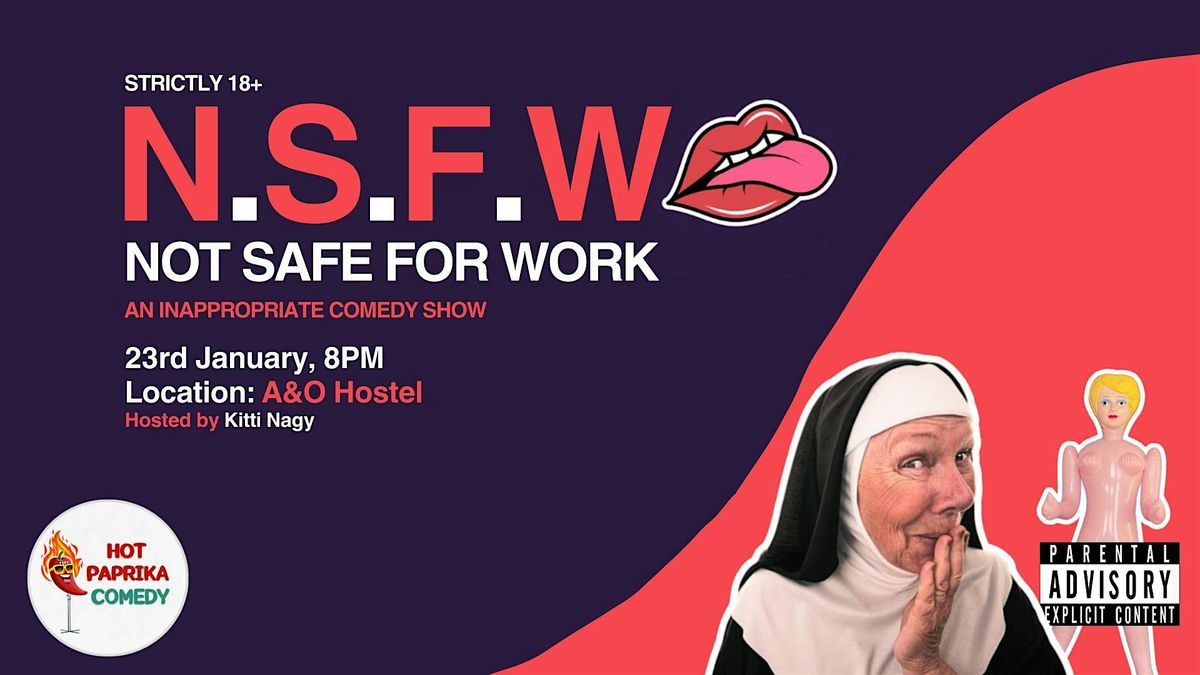 Themed English Comedy Night: Not Safe For Work