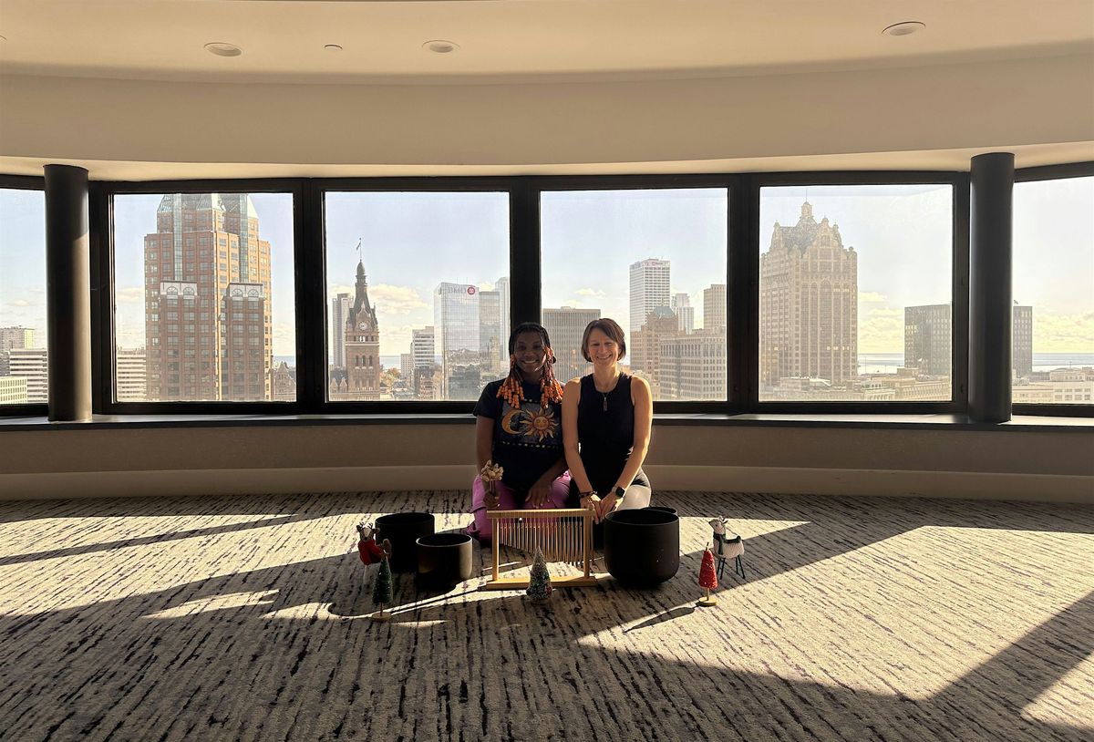 Rooftop Yoga & Sound Healing at the VUE