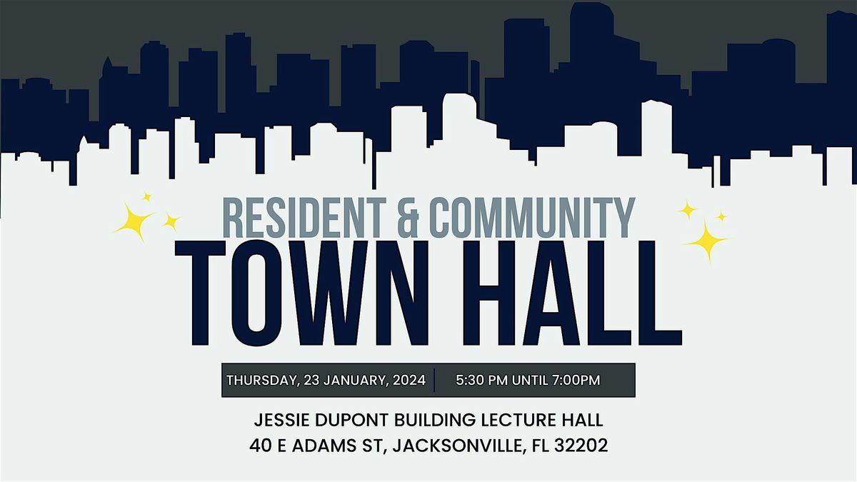 JWB Resident and Community Town Hall