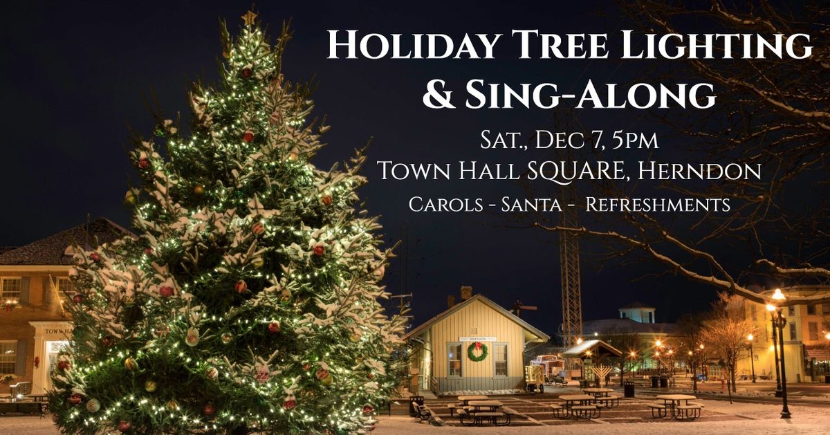 Holiday Tree Lighting & Sing-Along