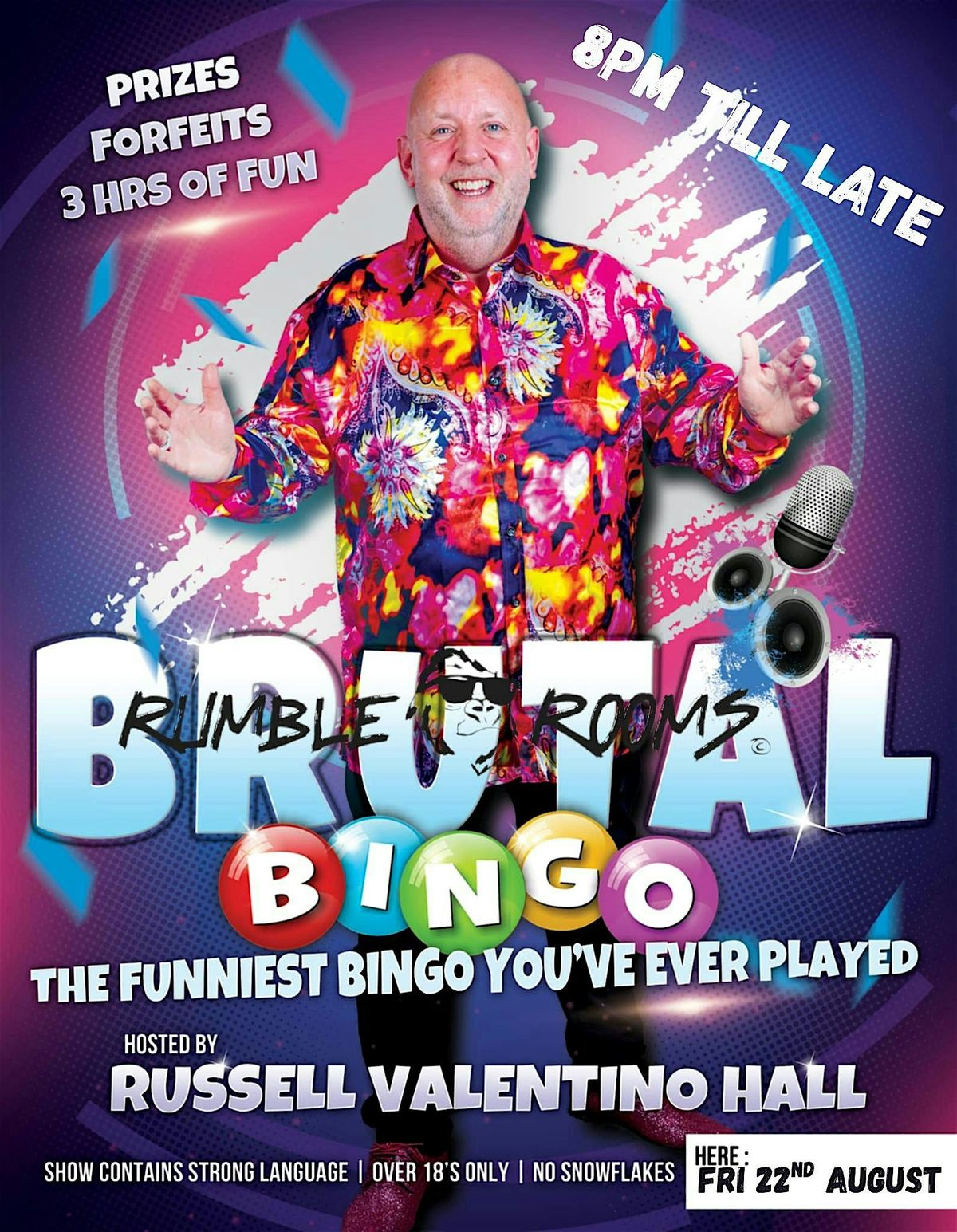 Brutal Bingo - 3 hours of fun and laughter