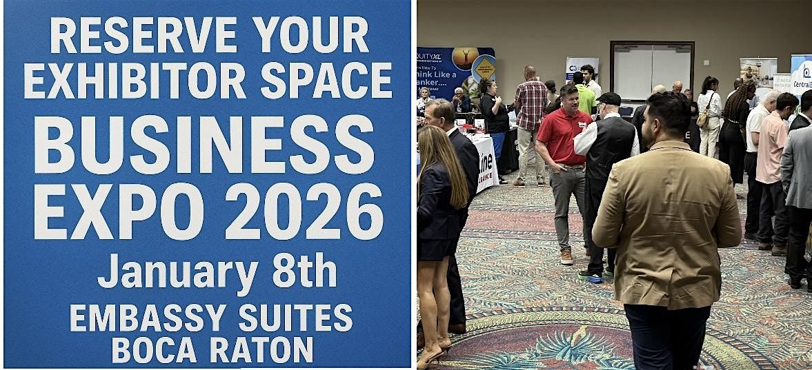 Reserve Your Exhibitor Space  Business Expo Embassy Suites  2026