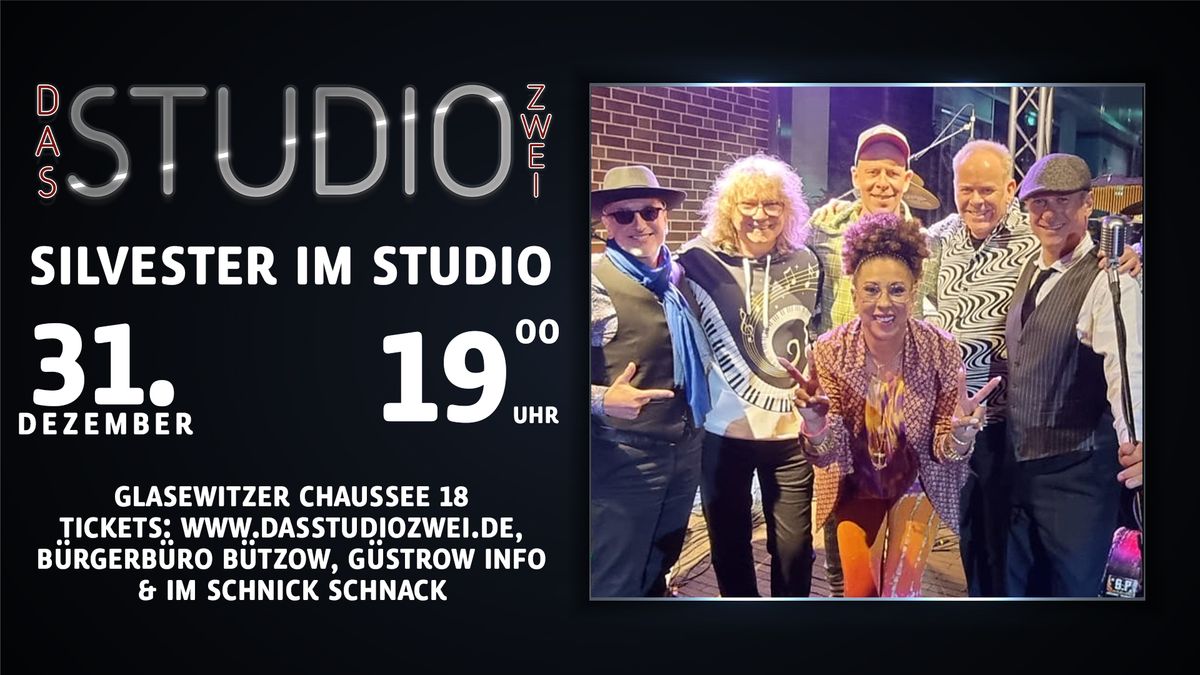 Silvester im Studio mit Band & DJ