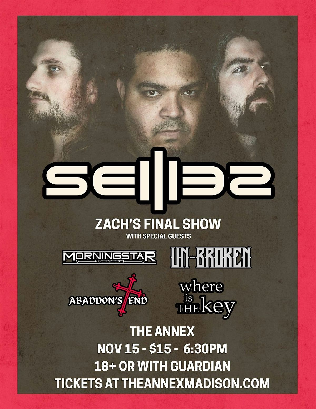 Seilies,  Un- Broken, Morningstar, Abaddon's End, Where Is The Key