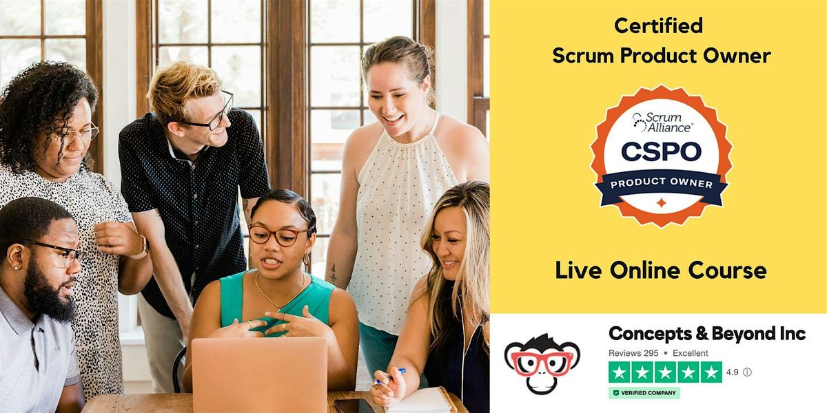 Certified Scrum Product Owner (CSPO) -  Live Online