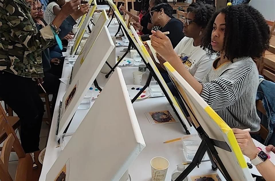 Paint & Sip Fridays at Express Yourself Studios