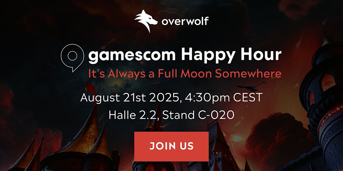 Gamescom 2025 Happy Hour - By Overwolf