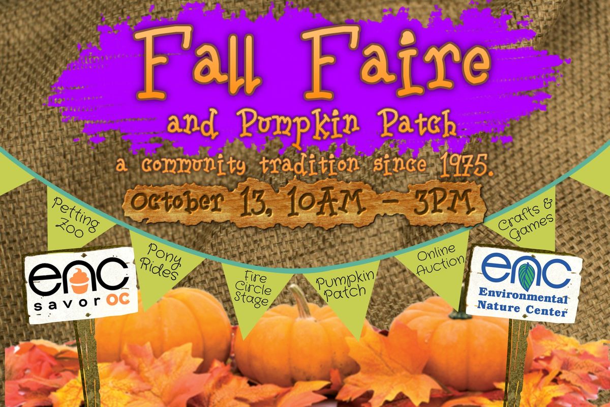 Fall Faire & Pumpkin Patch