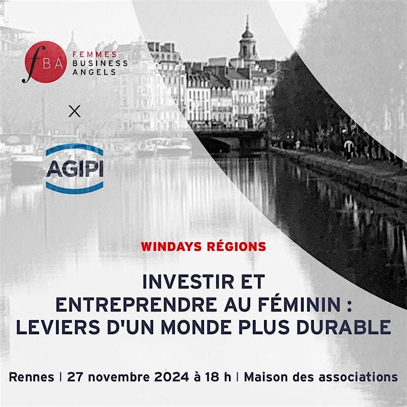 Femmes investisseuses&entrepreneures actrices de l'\u00e9conomie des territoires