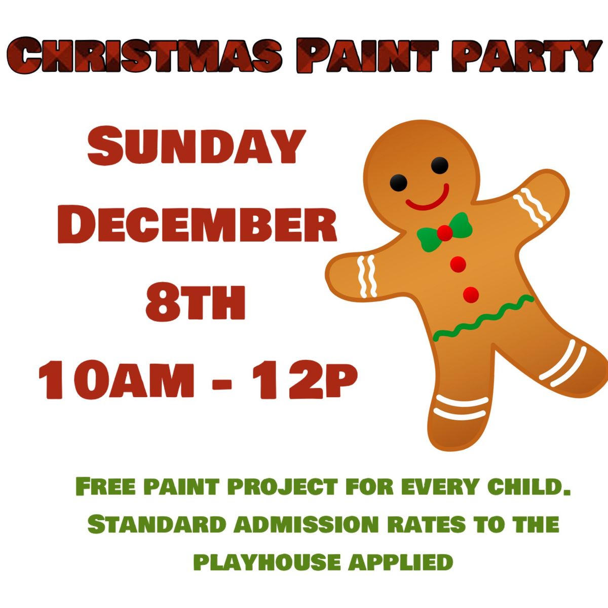 Christmas Paint Party