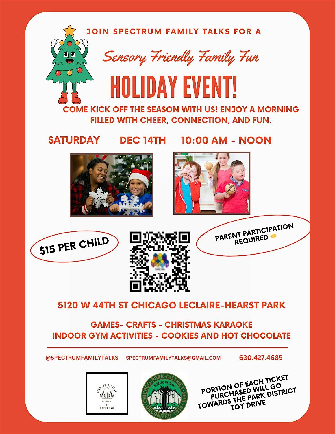 SFT Sensory Friendly Family Holiday Event