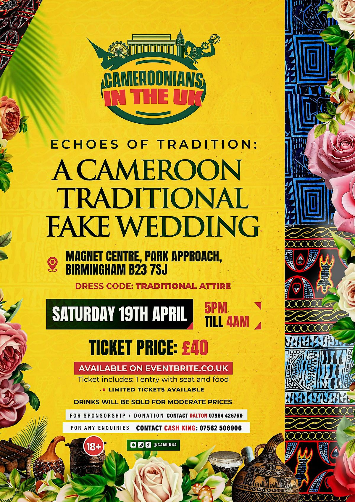 A CAMEROONIAN TRADITIONAL FAKE WEDDING