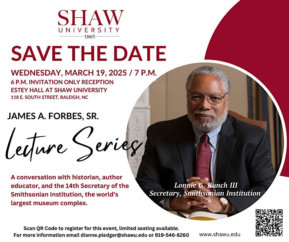 James A. Forbes, Sr. Lecture Series