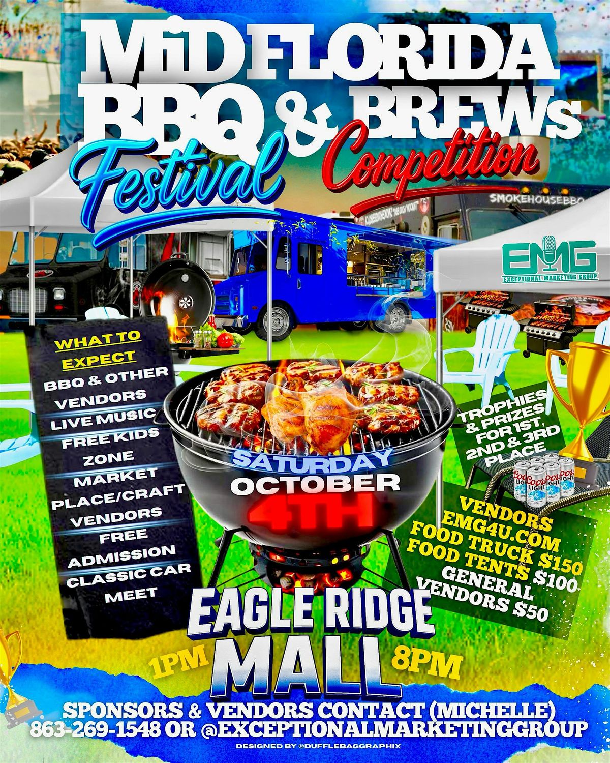 Mid Florida BBQ & Brews Festival at Eagle Ridge Mall