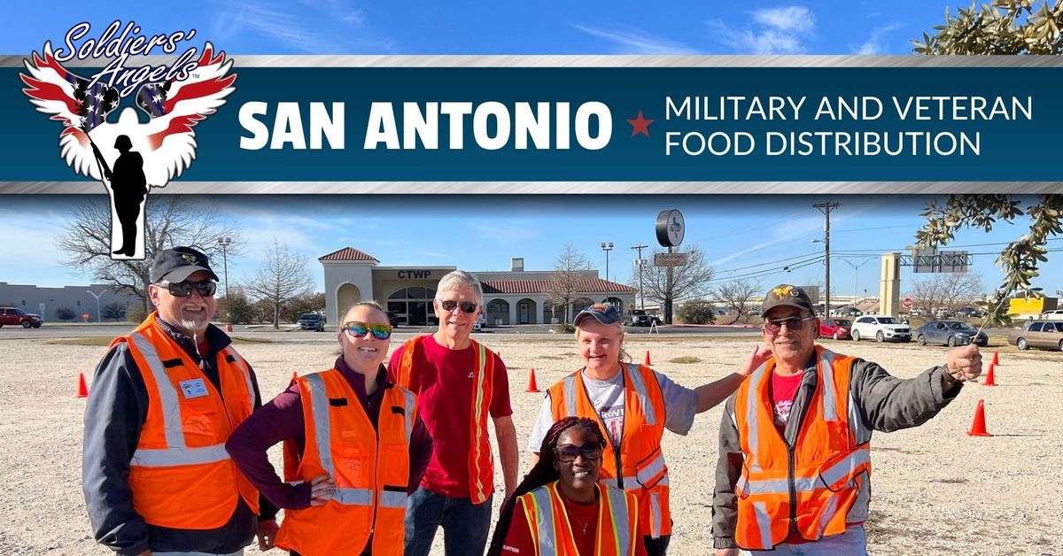Military and Veteran Food Distribution - San Antonio, Texas