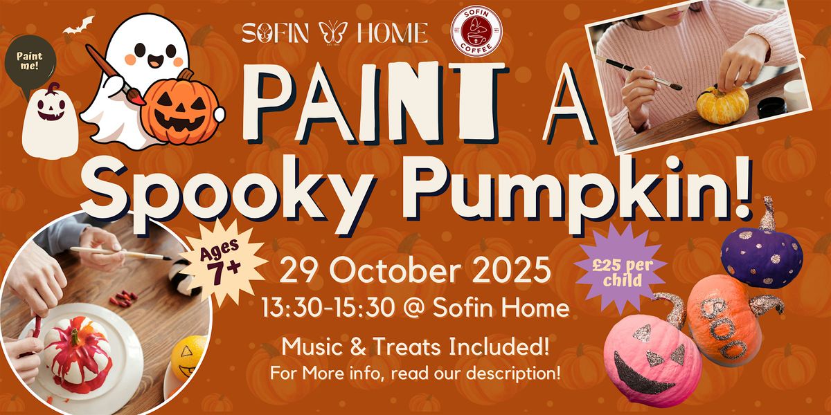 Paint a Spooky Pumpkin!