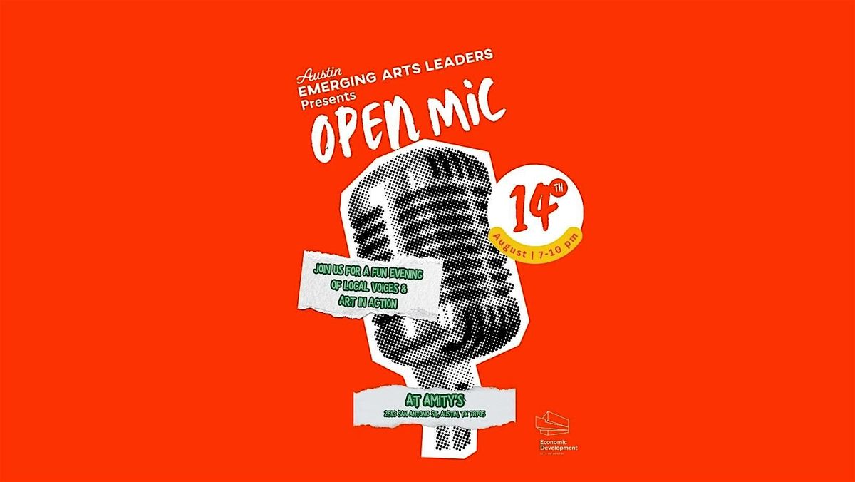 Austin Emerging Art Leaders Open Mic Night