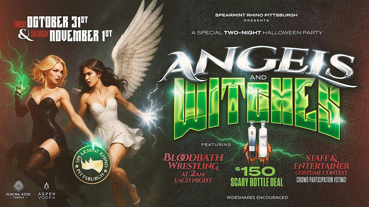 Angels and Witches: A Two-Night Halloween Party \u200d-Spearmint Rhino Pittsburg