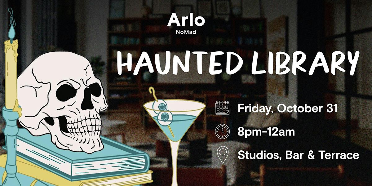 Haunted Library at Arlo NoMad