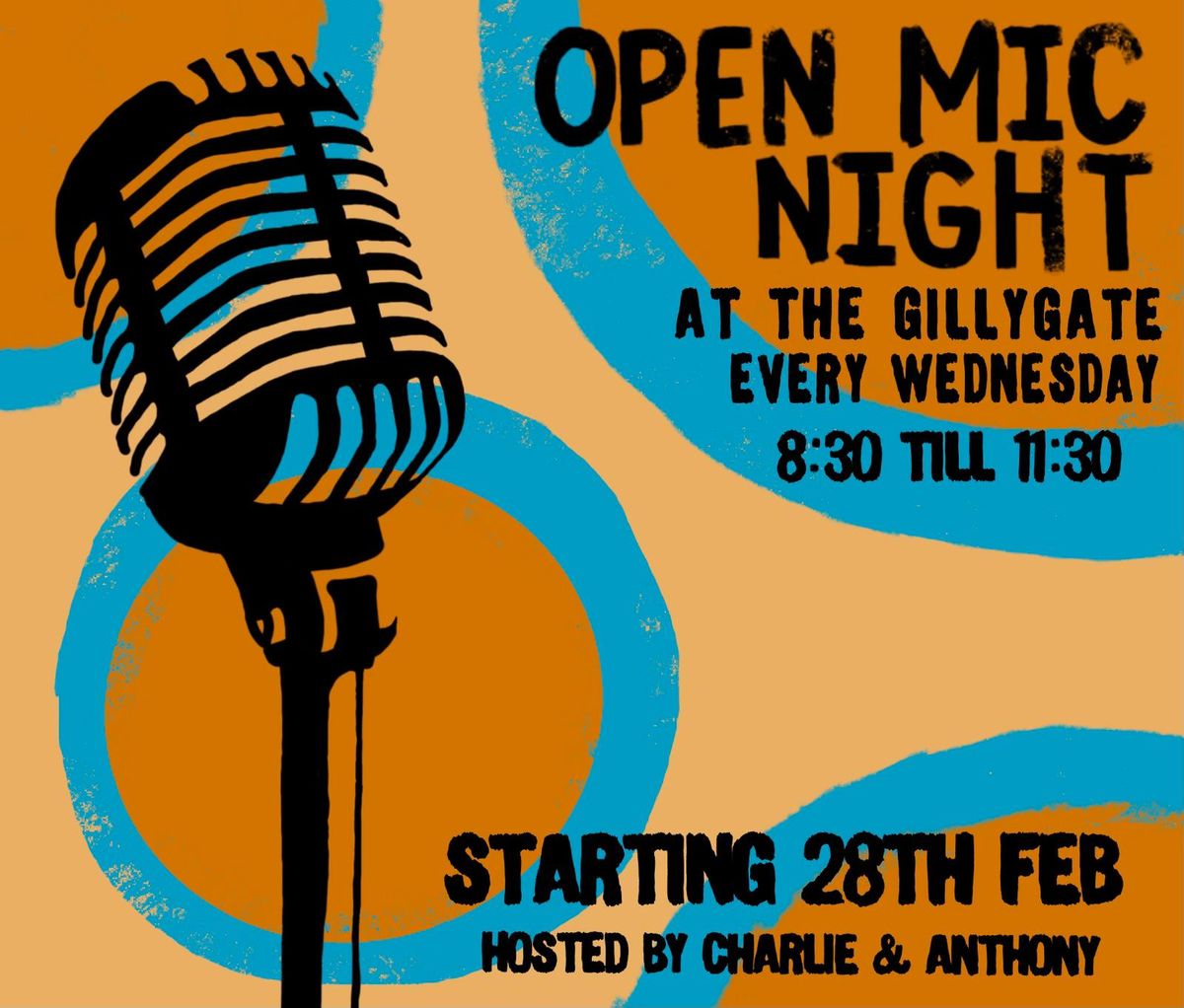 Open Mic Wednesdays'