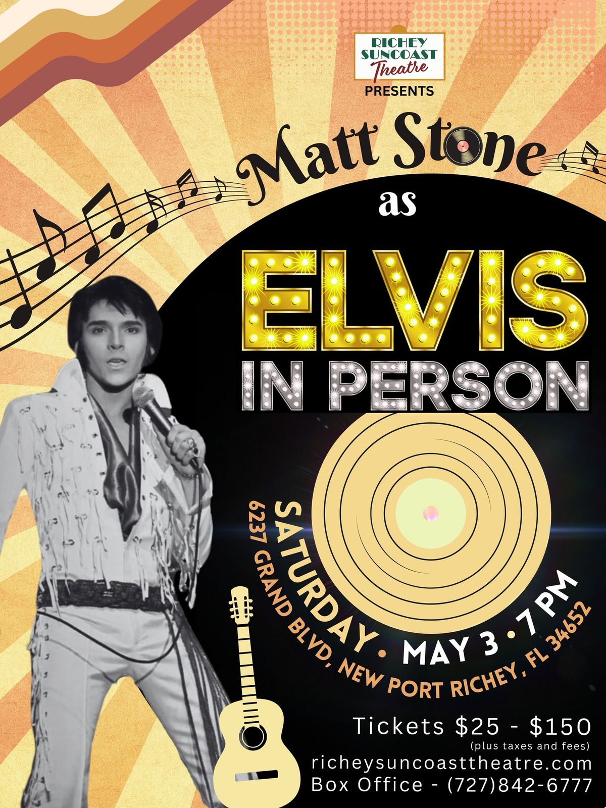 Matt Stone as Elvis In Person