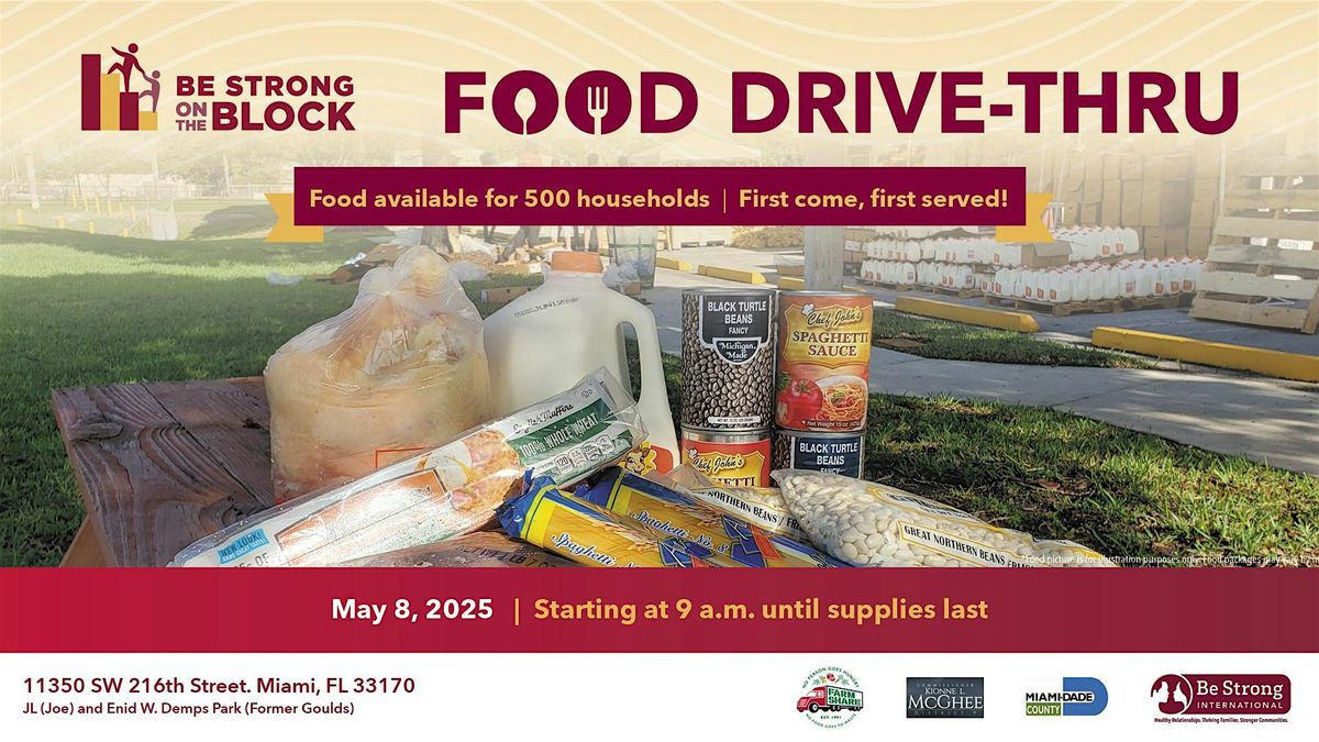 Be Strong International's May Food Drive 2025