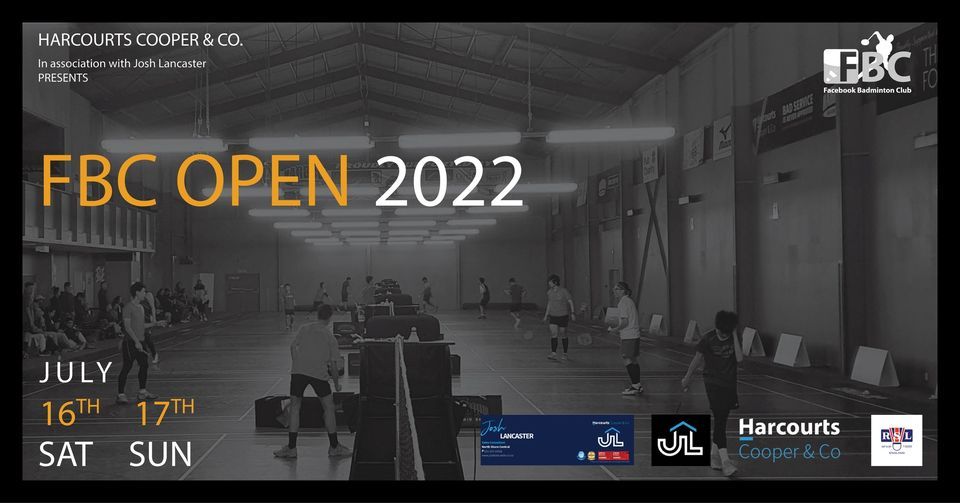 Harcourts Cooper & Co presents: FBC Open tournament 2022