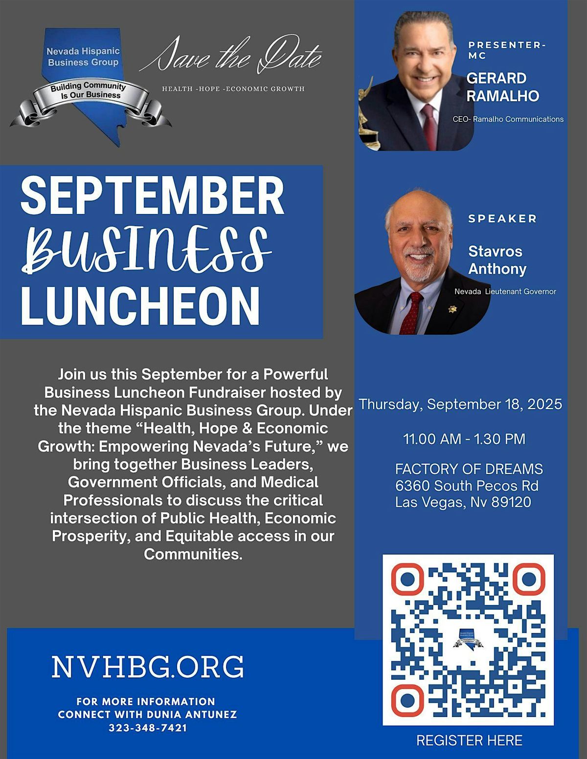 HEALTH, HOPE & ECONOMIC GROWTH: EMPOWERING NEVADA'S FUTURE