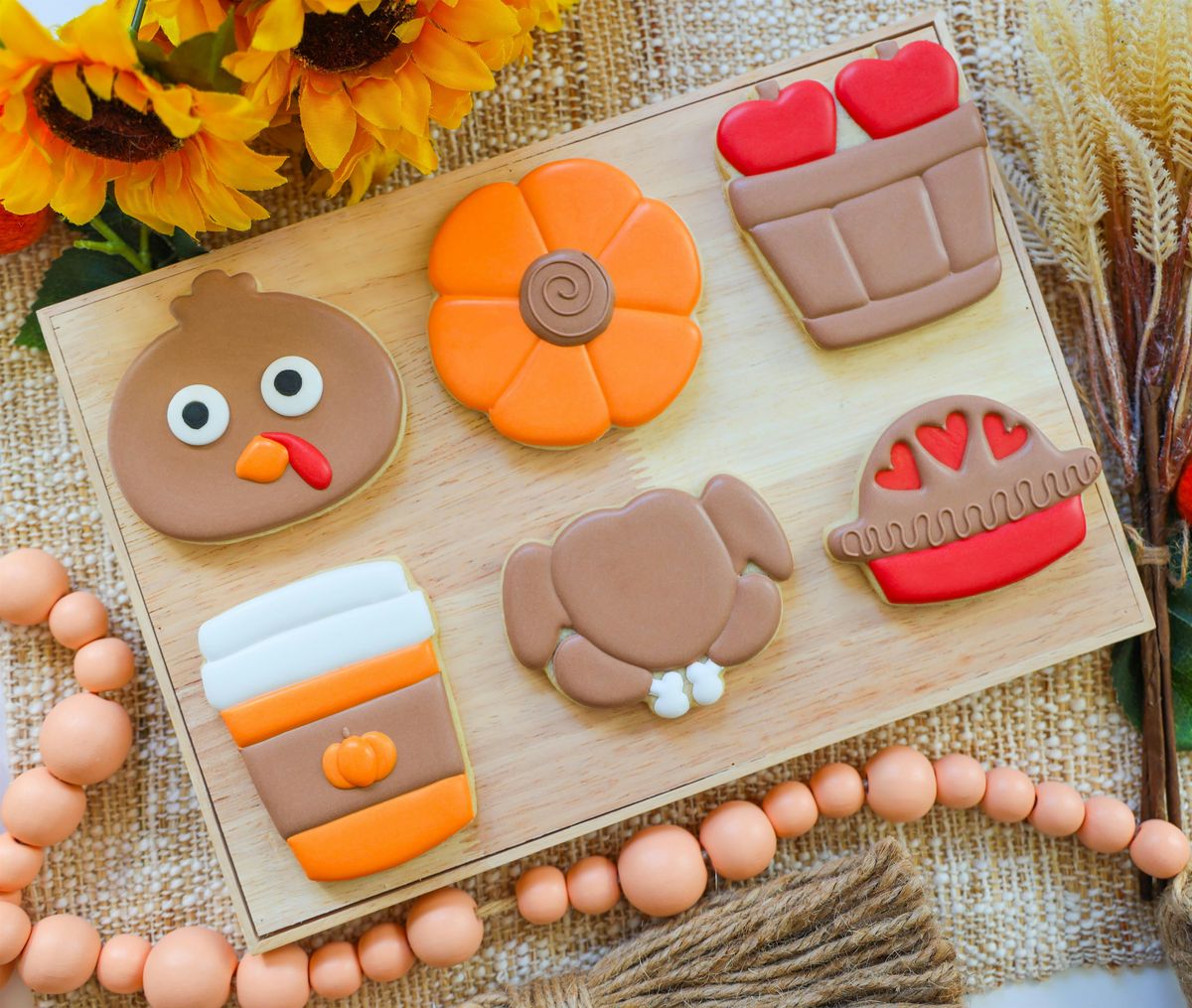 Thanksgiving Frosting Feast Beginner Decorating Class