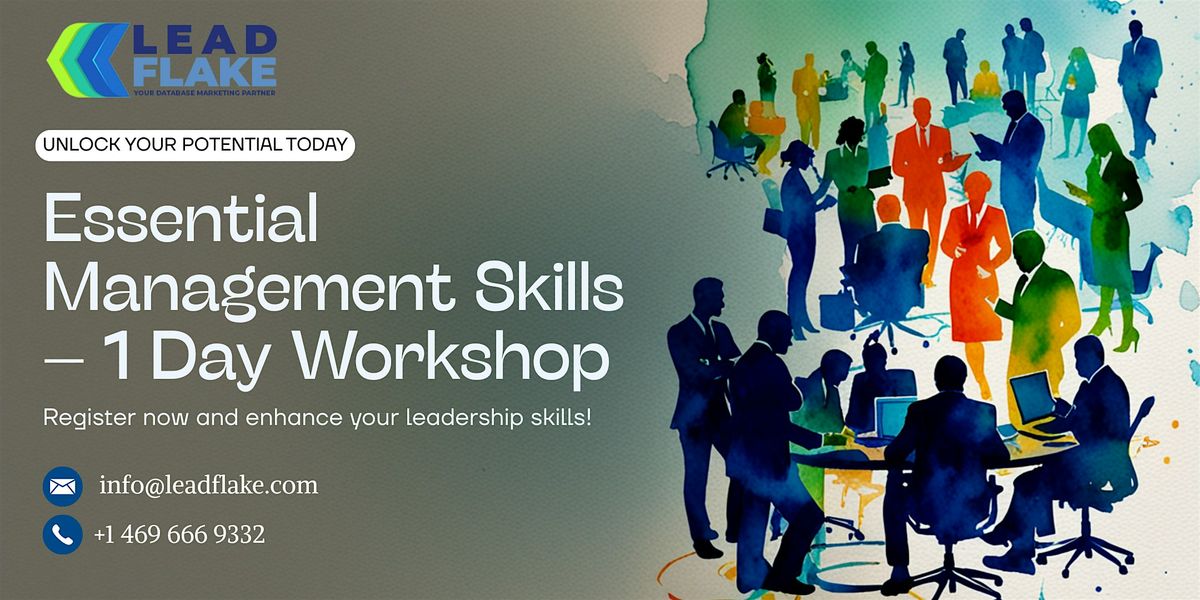 Essential Management Skills \u2013 1 Day Workshop in Wrexham