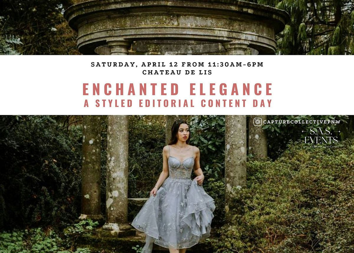 Enchanted Elegance: A Styled Editorial Content Day