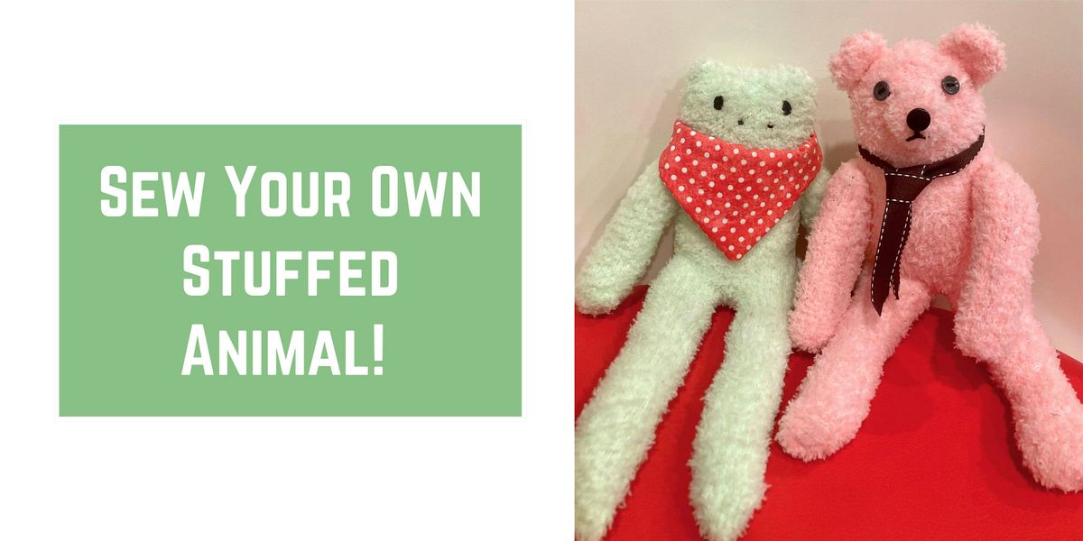 Fuzzy Sock Animal Workshop: Sew Your Own Stuffed Animal!