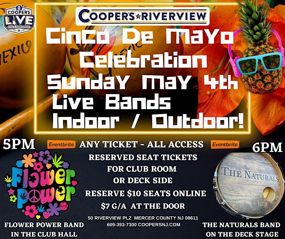 Cinco De Mayo Celebration at Cooper's Riverview!