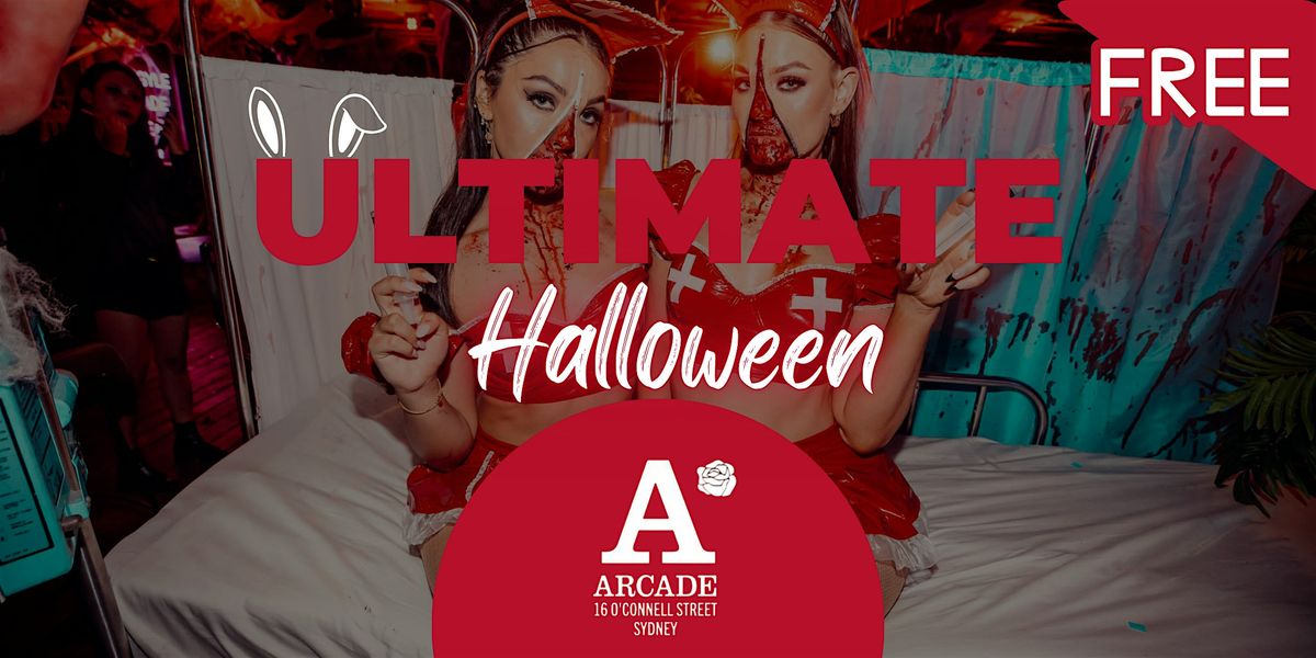 Ultimate HALLOWEEN PARTY: Free Entry @ Arcade Haunted House