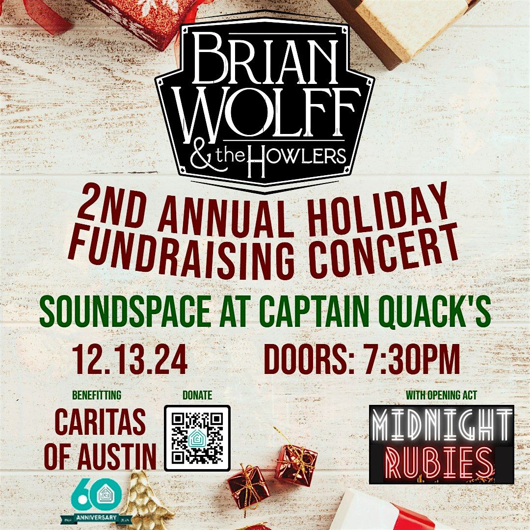 Brian Wolff & The Howlers Holiday Fundraising Concert