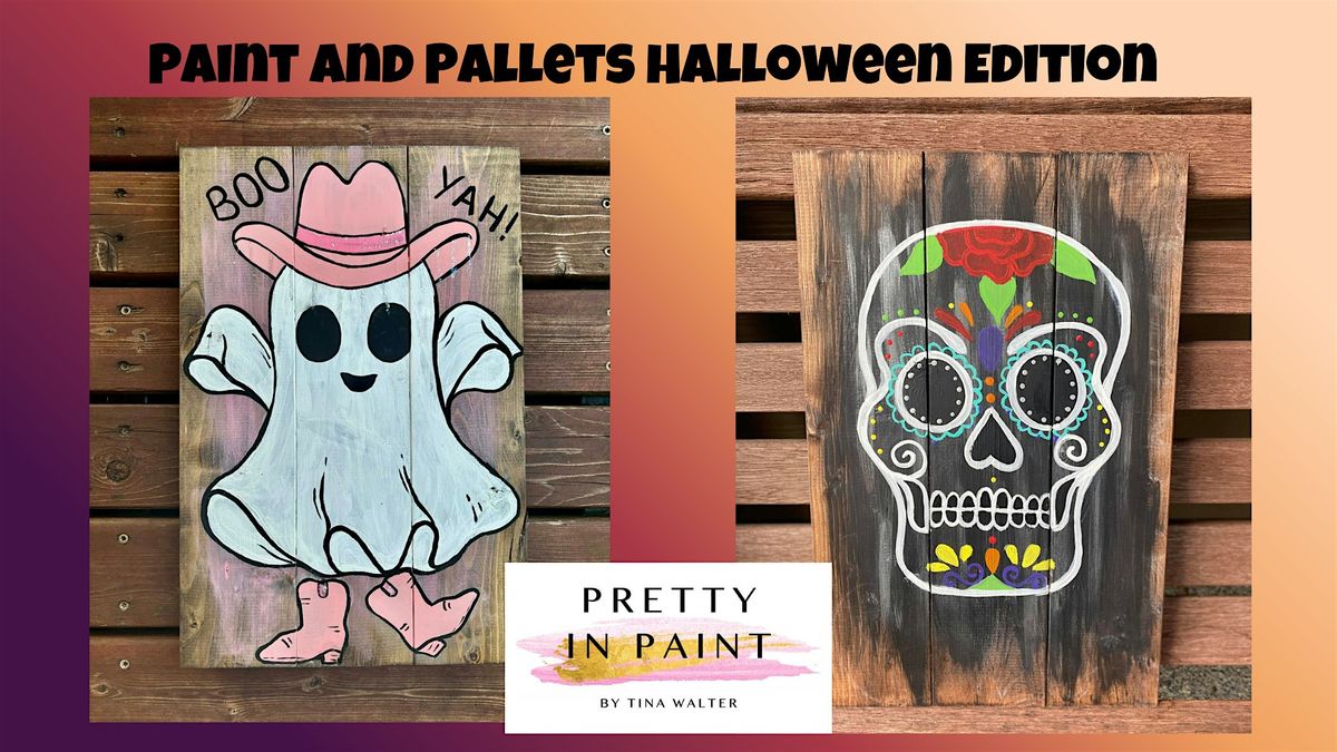 Paint and Pallets Halloween Edition