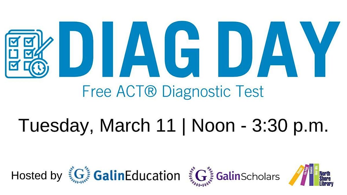 Diag Day: FREE ACT Diagnostic Test for Sophomores