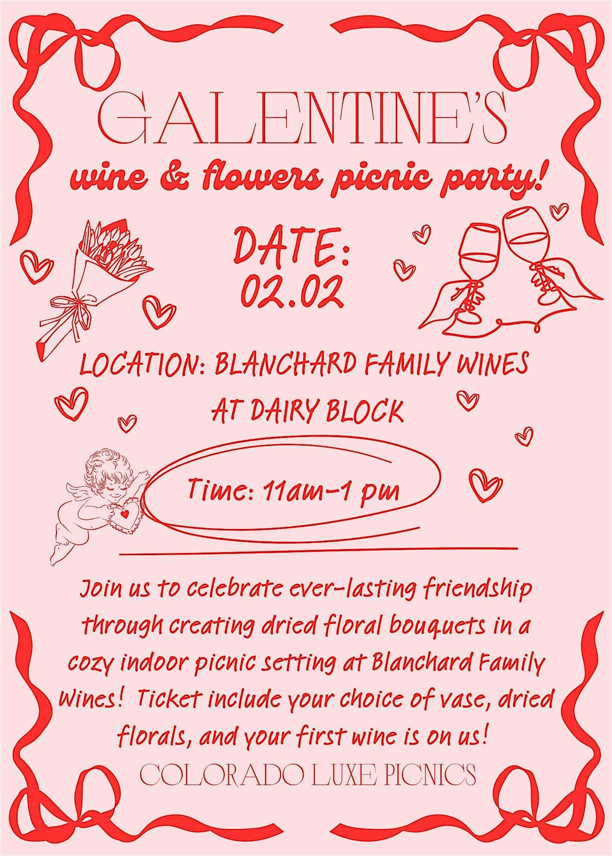 Galentines Winery Picnic