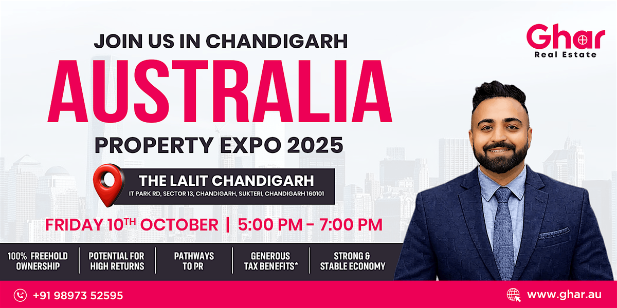 Australia Property Expo 2025 \u2013 Chandigarh