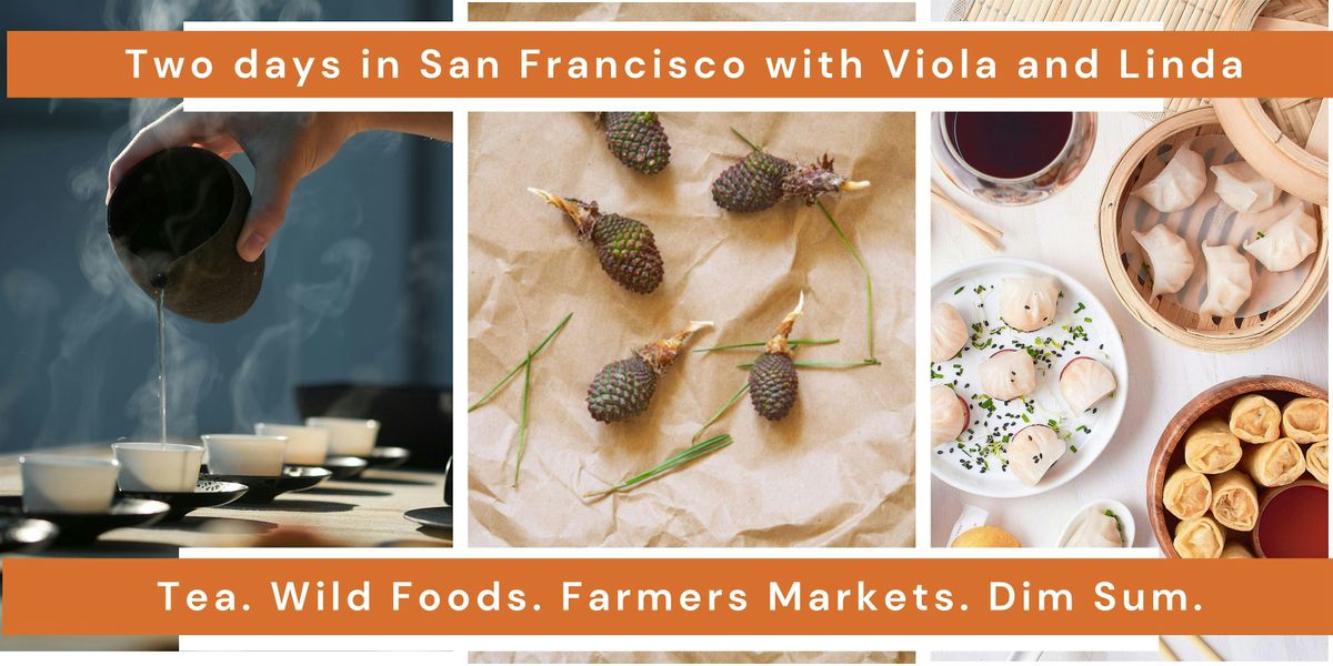 Tea, Foraging, Pasta & Friendship: San Francisco with Linda & Viola