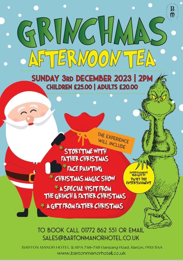 Grinchmas Afternoon Tea