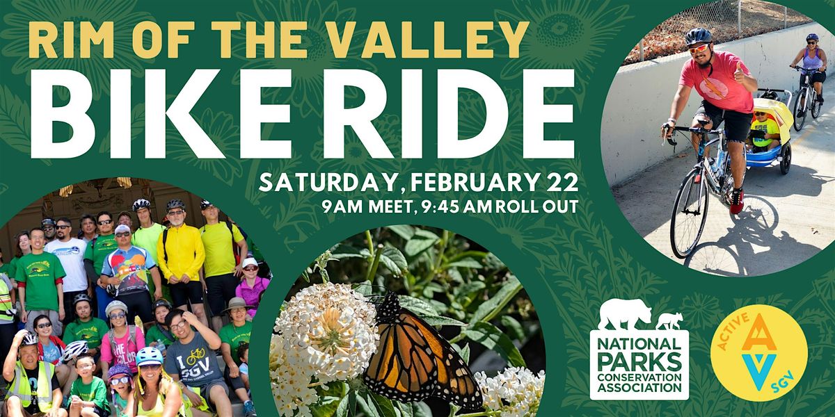 NPCA and ActiveSGV: Rim of the Valley Bike Ride