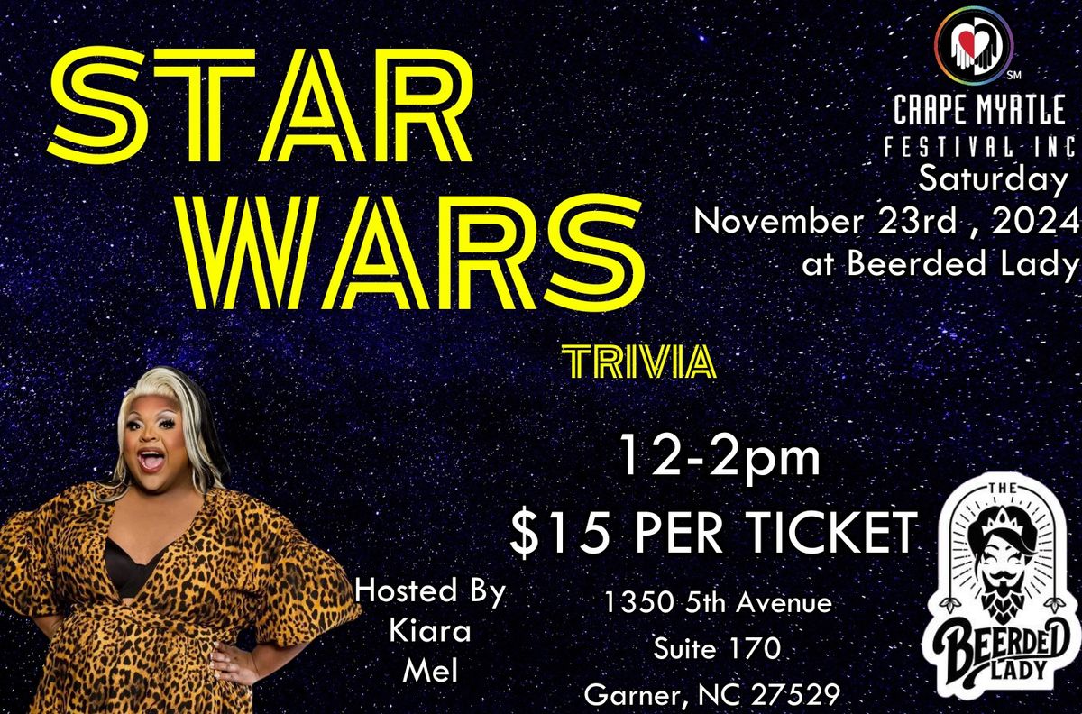 Star Wars Trivia November 2024 - Garner